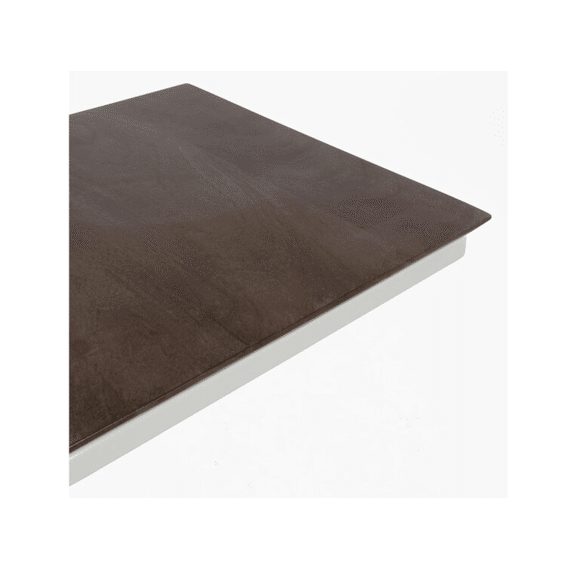 Magazinerek Ijzer Met Mangohouten Blad 44x30x40cm