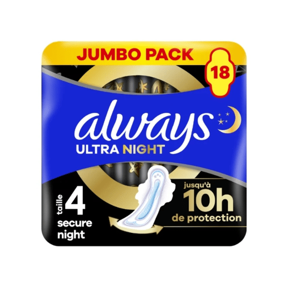 Always Maandverband Ultra Night Maat 18st