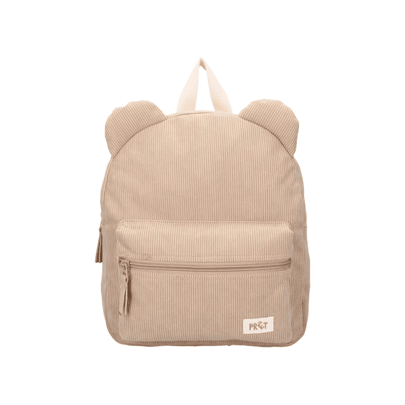 Pret Rugzak Oortjes Ridge And Row Beige Corduroy
