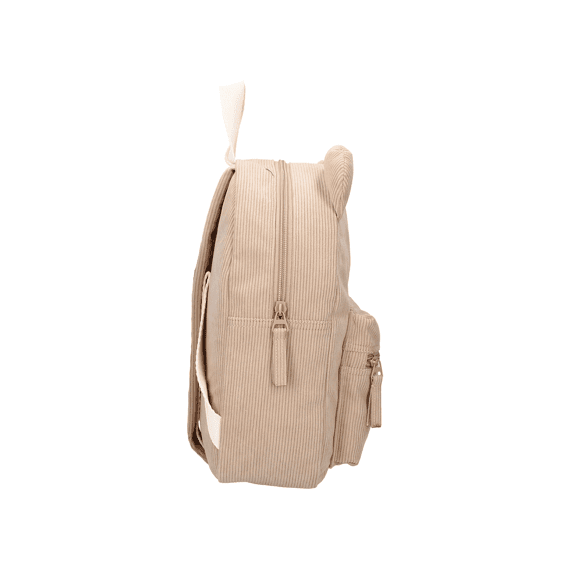 Pret Rugzak Oortjes Ridge And Row Beige Corduroy
