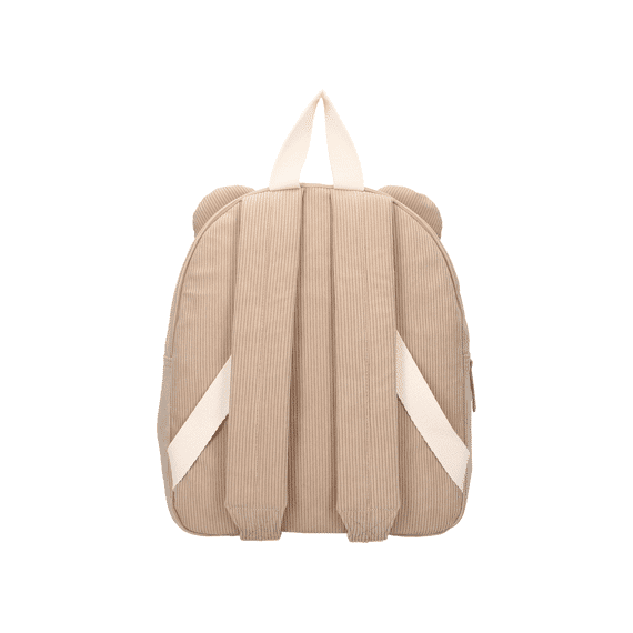 Pret Rugzak Oortjes Ridge And Row Beige Corduroy