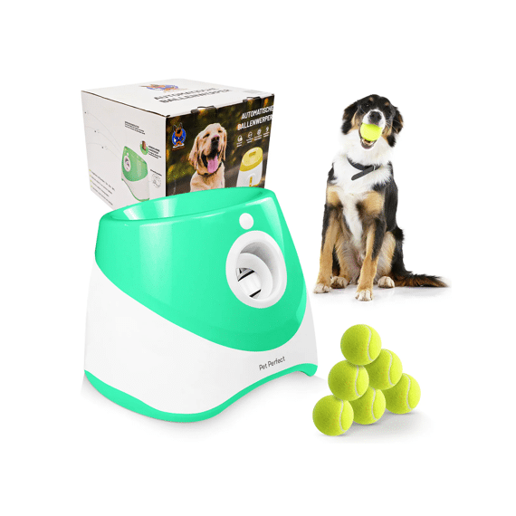 Pet Perfect Automatische Ballenwerper - Groen