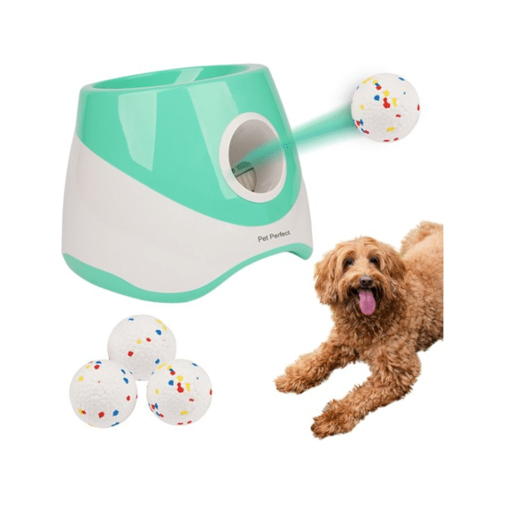 Pet Perfect Automatische Ballenwerper - Groen - M