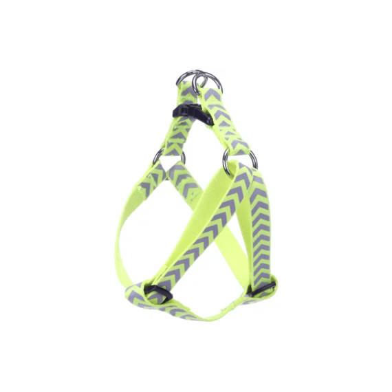 Hond Harnas Step&go Fergu Fluo  Geel M 35-60cm 35-60cm 20mm