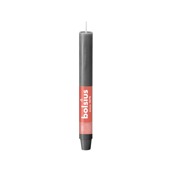 Bolsius Rustiek Tafelkaars Xl Stormy Grey