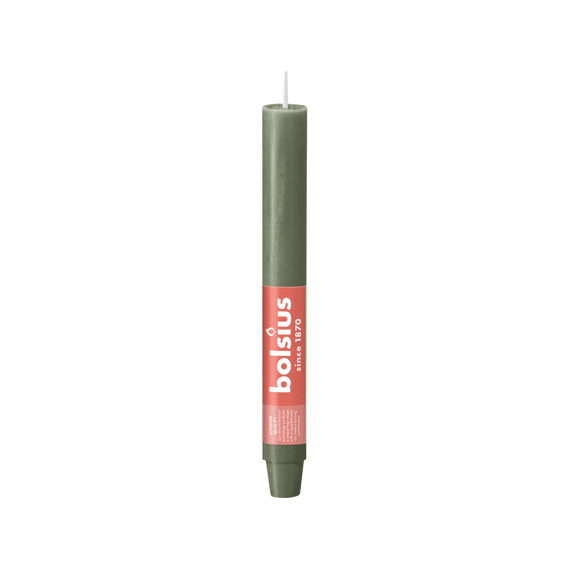 Bolsius Rustiek Tafelkaars Xl Fresh Olive