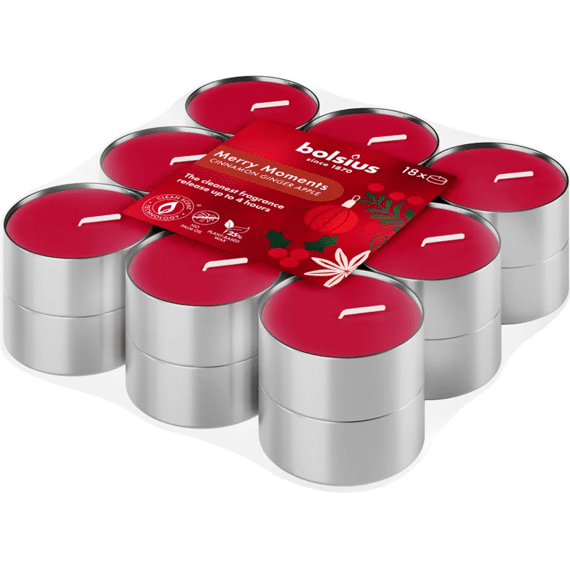 Bolsius Geurtheelichten 4u True Glow Merry Moments