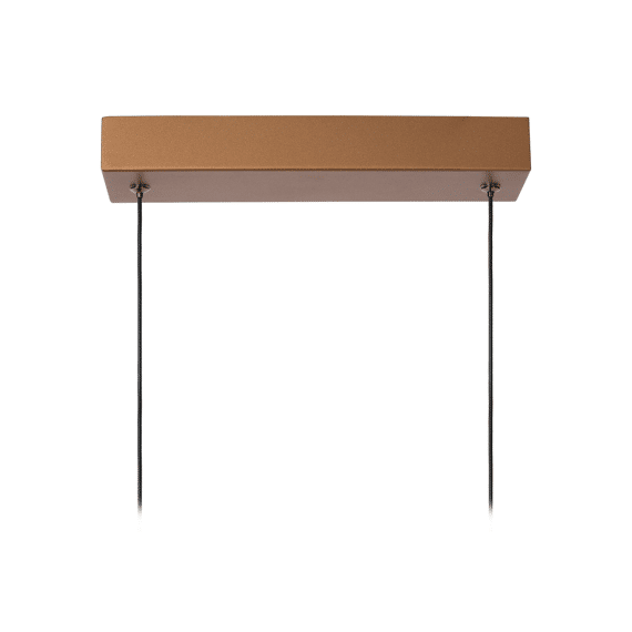 Lucide Janderin - Hanglamp - Led Dimbaar 2x16.5w 2200k/3300k Champagne Kleur