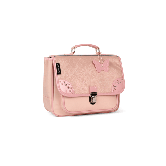 Caramel & Cie Boekentasje 32cm Pearl Blush Oxford