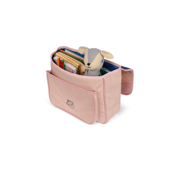 Caramel & Cie Boekentasje 32cm Pearl Blush Oxford