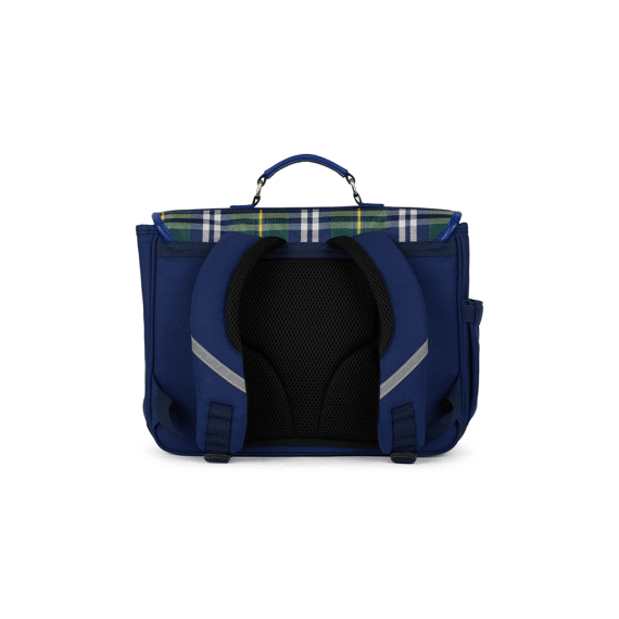 Caramel & Cie Boekentas 38cm Wolf Clan Tartan