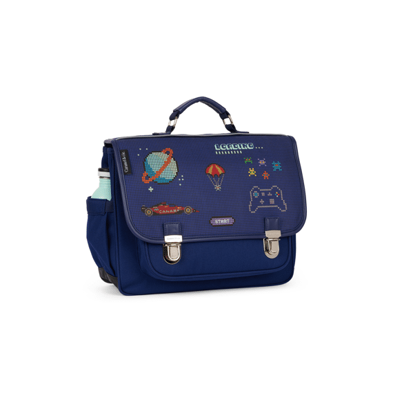 Caramel & Cie Boekentas 38cm Pixel Art