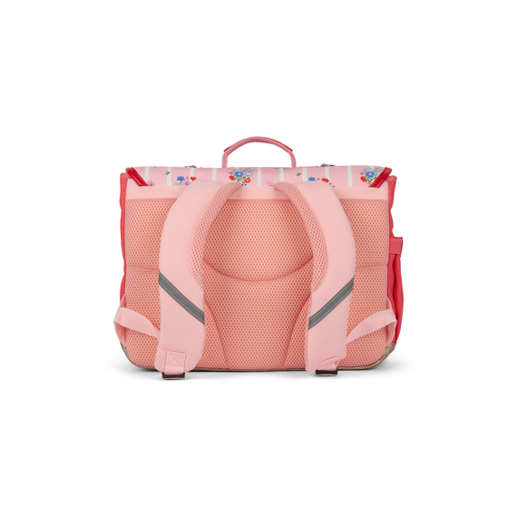 Caramel & Cie Boekentas 38cm Coral Blossom