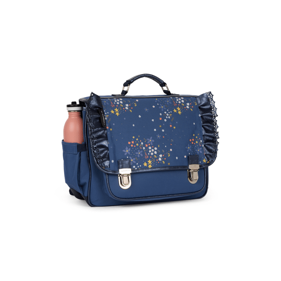 Caramel & Cie Boekentas 38cm Froufrous Stella Bleu
