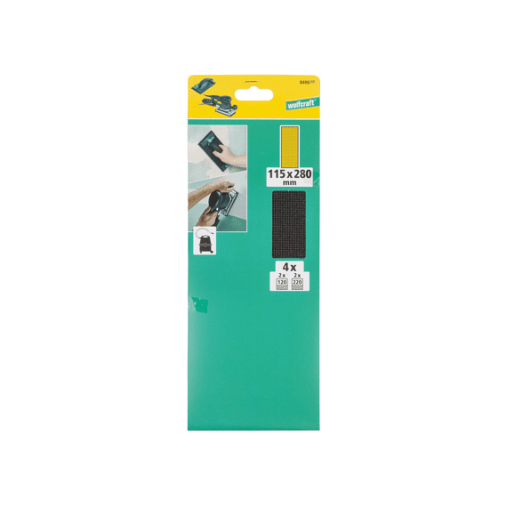 Wolfcraft Schuurgaasset Sc- K120,220- 115 X 280