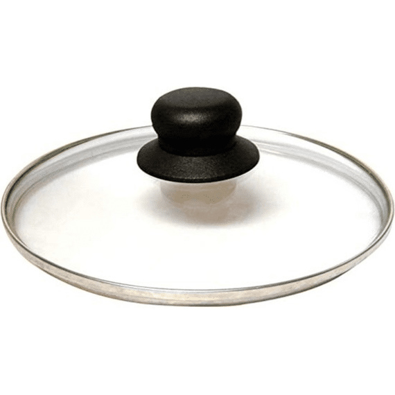 Deksel Glas + Dop Bakelite D26cm