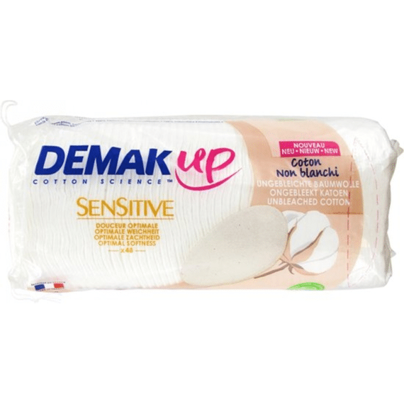 Demak Up Sensitive Schijfjes Ovaal 48st