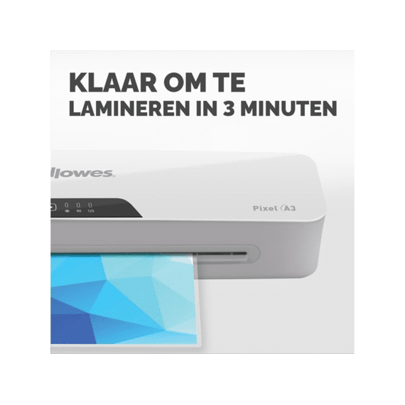 Fellowes Lamineermachine Pixel A3 230v