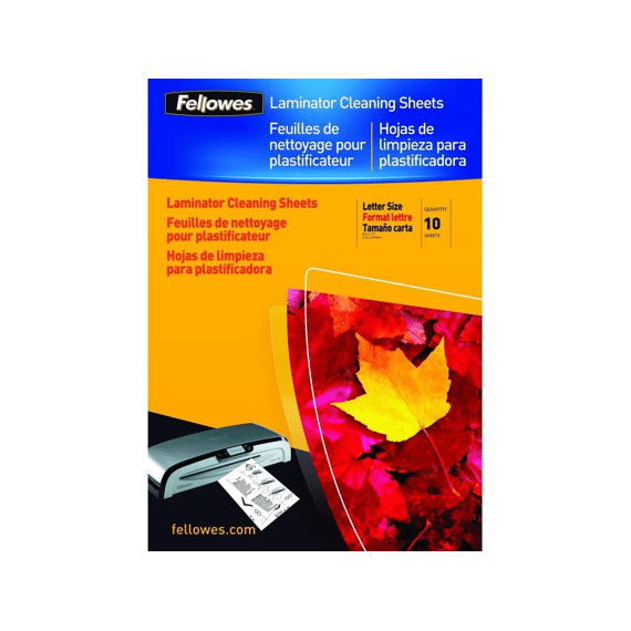 Fellowes Lamineerhoes Schoonmaakvellen 10st
