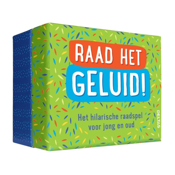 Raad Het Geluid Doos Met Kaarten