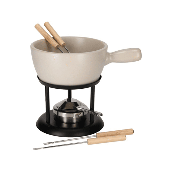 Jens Living Fondue Set Beige Large