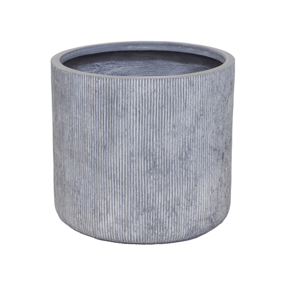 Bloempot Nora Cyli Luxe Washed Grey D32h31