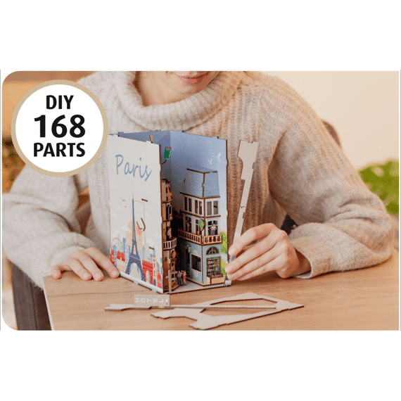 Revell Tiny Adventures Book Nook Paris