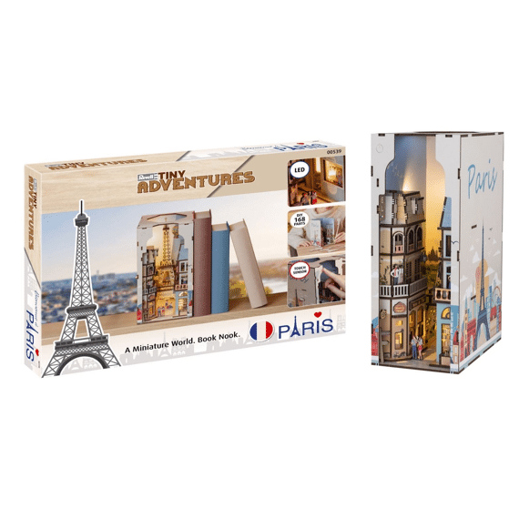 Revell Tiny Adventures Book Nook Paris