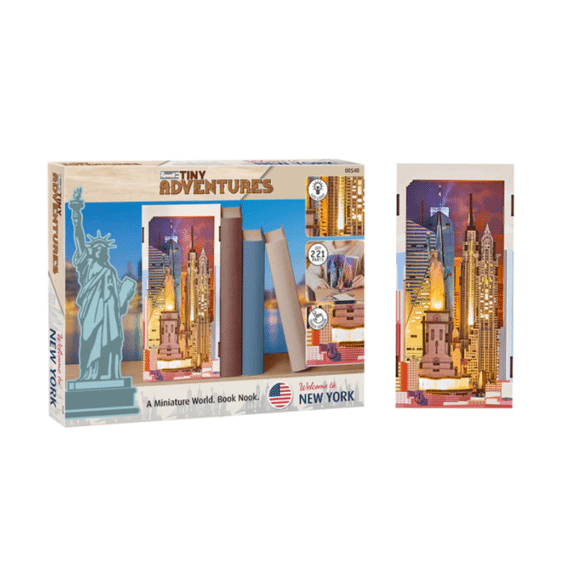 Revell Tiny Adventures Book Nook New York