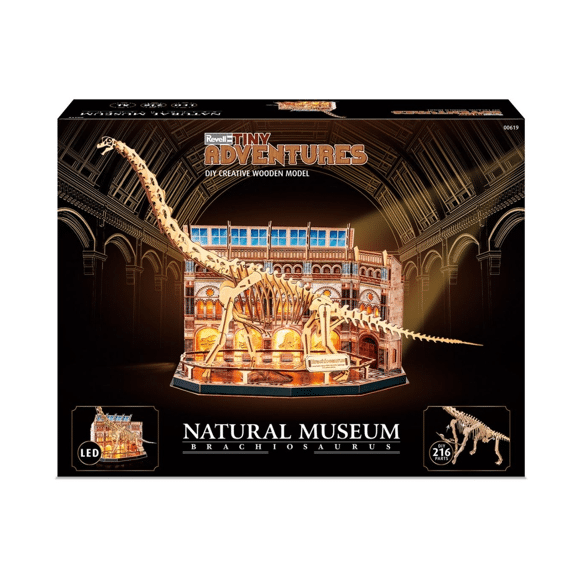 Revell Tiny Adventures Naturel Museum Brachiosaurus Skelet