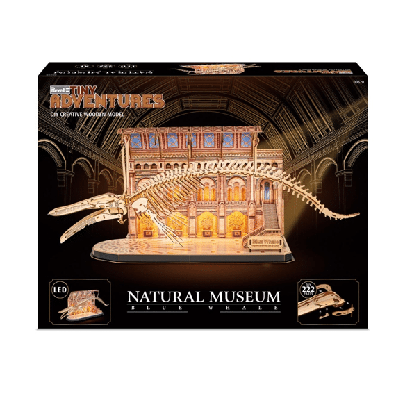 Revell Tiny Adventures Naturel Museam Blue Whale Skelet