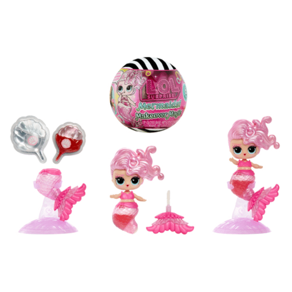 L.o.l. Surprise Mermaids! Makeover Magic Tots Assortiment