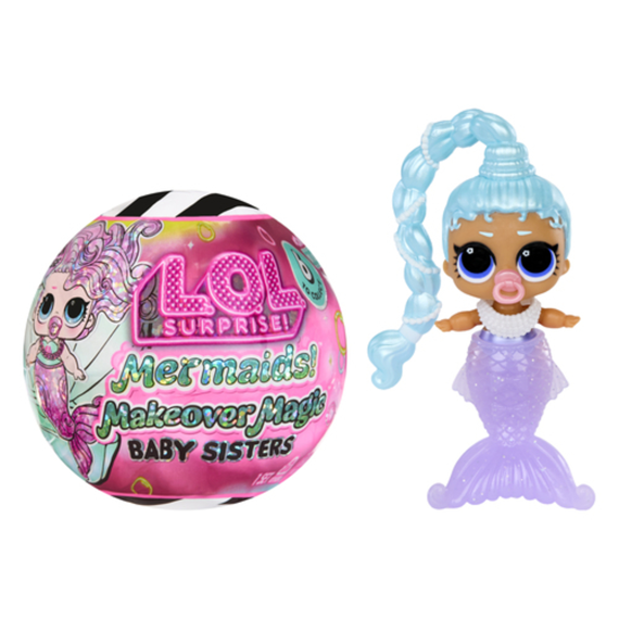 L.o.l. Surprise Mermaids! Makeover Magic Baby Sisters Assortiment