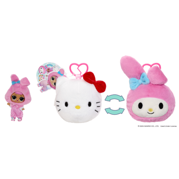 L.o.l. Surprise Loves Hello Kitty Reversible Plush Surprise Assortiment