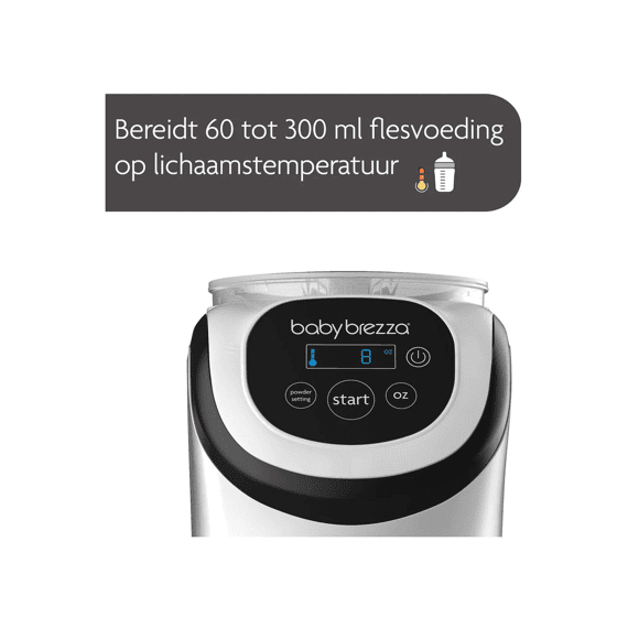 Baby Brezza Flesvoeding Apparaat Formula Pro Mini Wit