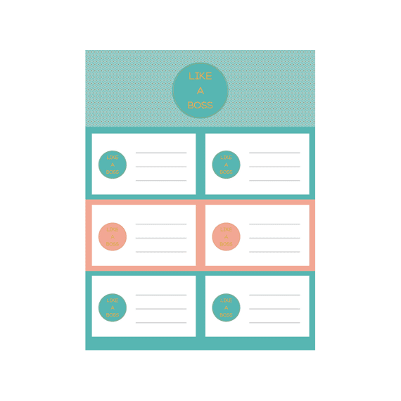 Simply Stylish Schoollabels