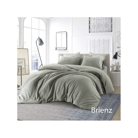 Dekbedovertrek Brienz Flanel 200x200/220 Groen