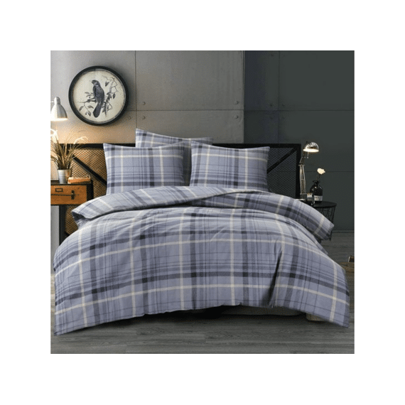 Dekbedovertrek Solden Flanel 240x200/220 Blauw