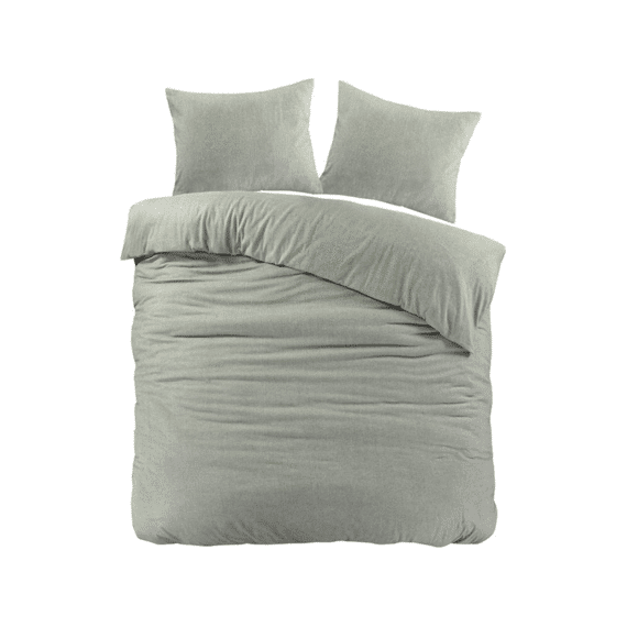 Dekbedovertrek Brienz Flanel 240x200/220 Groen