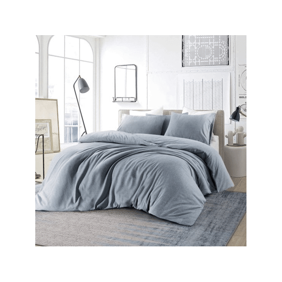 Dekbedovertrek Brienz Flanel 240x200/220 Blauw