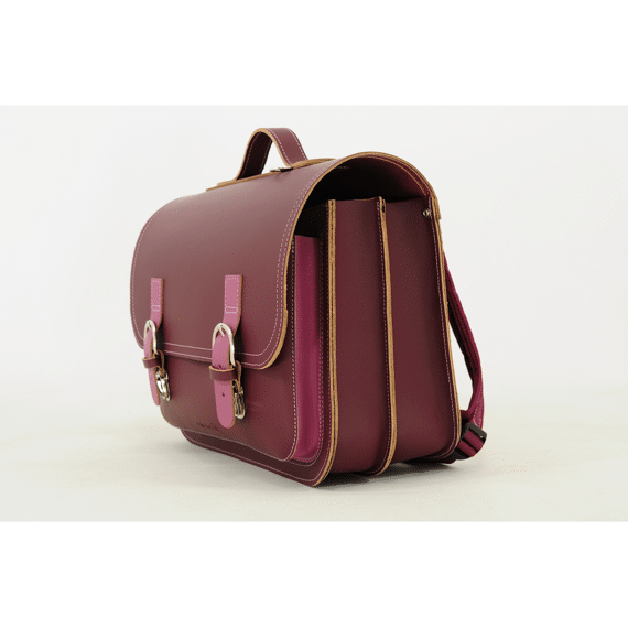 Own Stuff Boekentas Klassiek Auberinge/plum