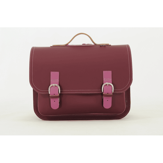 Own Stuff Boekentas Klassiek Auberinge/plum