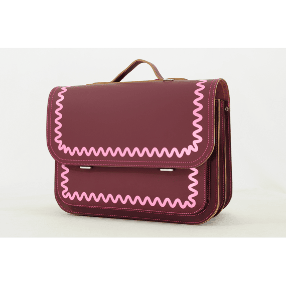 Own Stuff Boekentas Klassiek Wave Aubergine