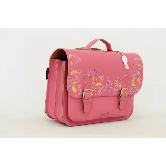 Own Stuff Boekentas Klassiek Wildflowers Antique Pink