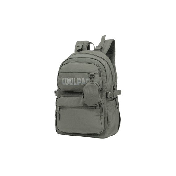 Coolpack College Rugzak Lark 1 Compartiment Met Laptopsleeve 45cm Olive Green