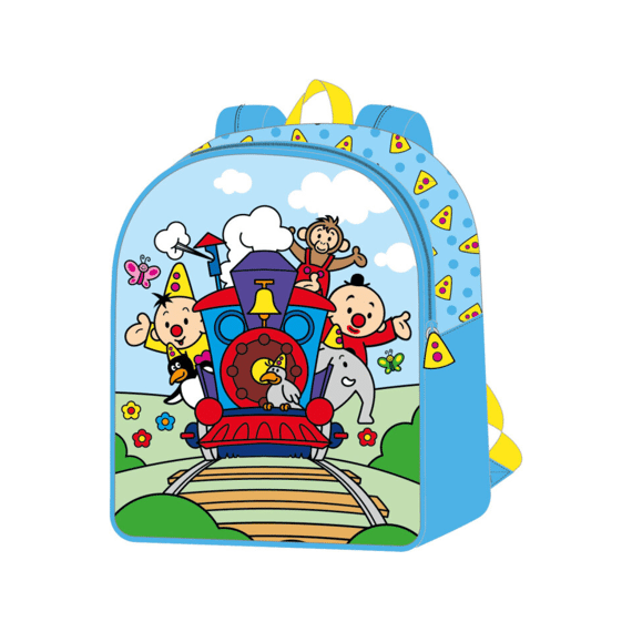 Bumba 3d Rugtas De Trein Met Zijzakjes 32x26x11cm
