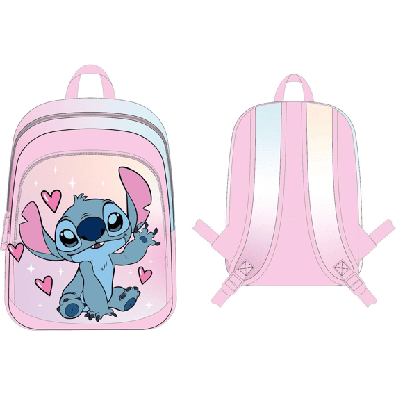 Stitch Rugtas Holographic 2 Compartimenten 38x28x16cm