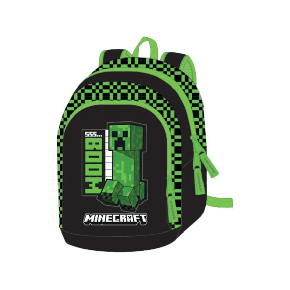 Minecraft Rugzak Boom 2 Compartimenten 38x28x16cm