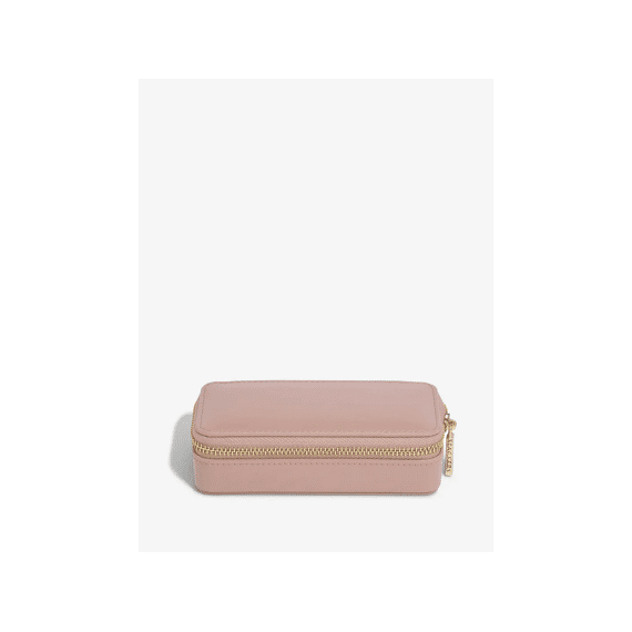 Stackers Patent Rose Mid-size Travel Box