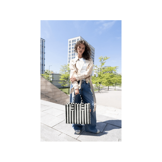 Reisenthel Daily Shopper Summerstripes Black